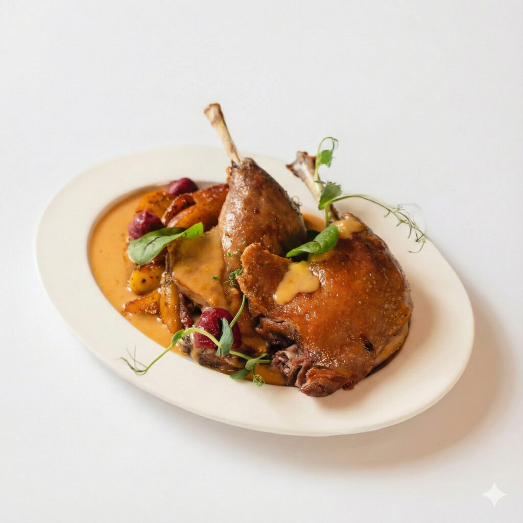 konfitowana noga z kaczki ok. 250 g