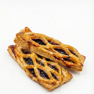 pasztecik z ciasta francuskiego z kapustą i grzybami 90 g